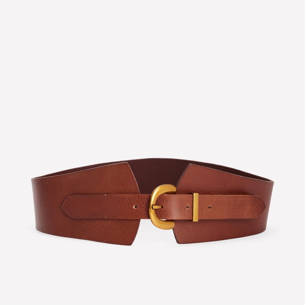 NWT Boden Leather Wide Waist Belt